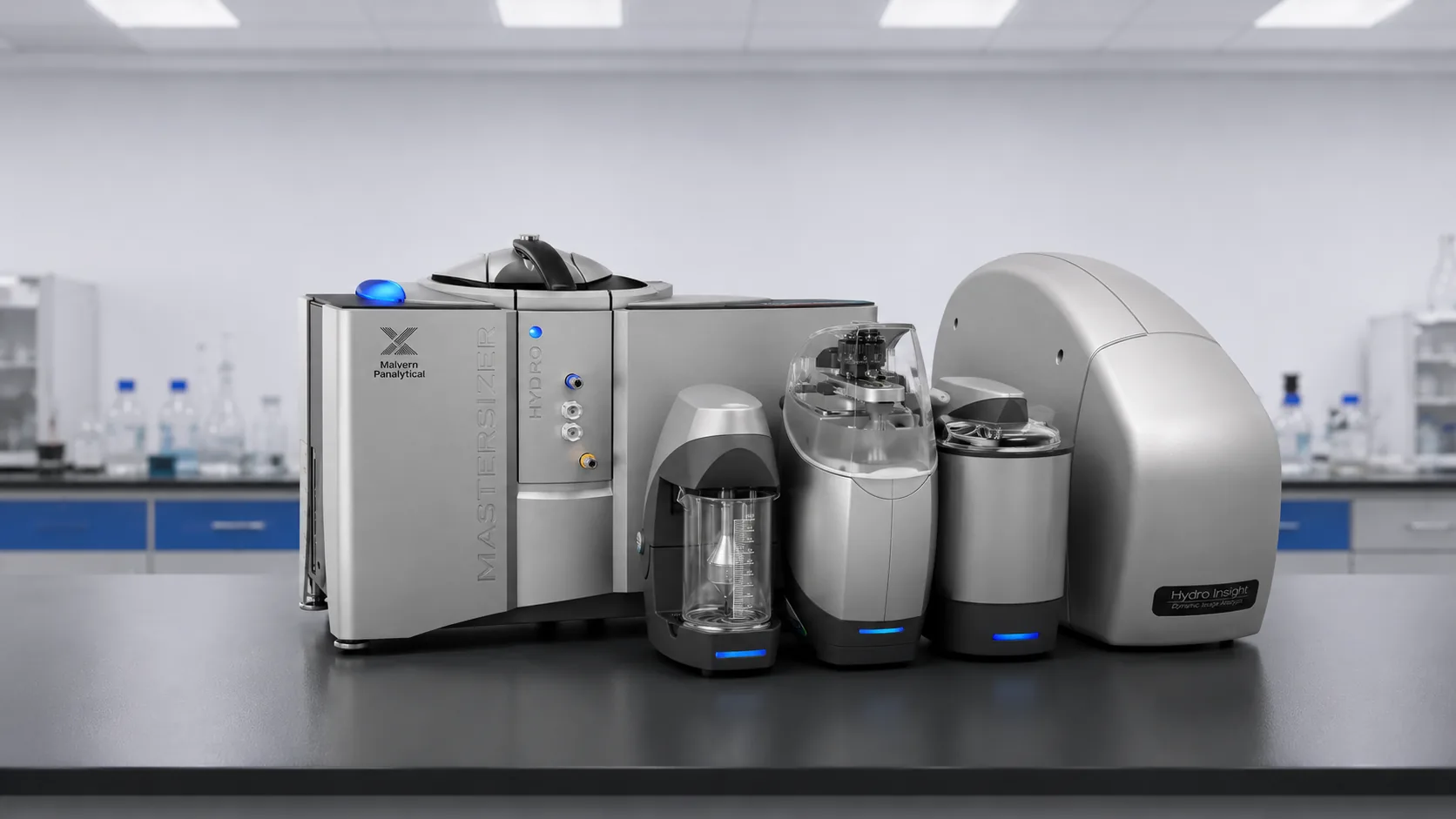 Malvern particle size analyser at Laxmi Analytical Laboratories